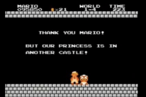 "The princess is in another castle."