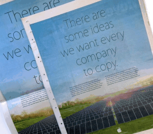 There are some ideas we want everyone to copy